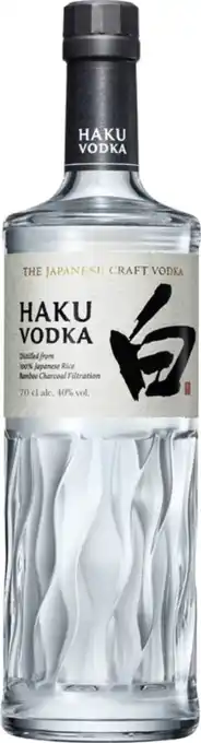 Aldi Süd Suntory Haku Vodka Angebot