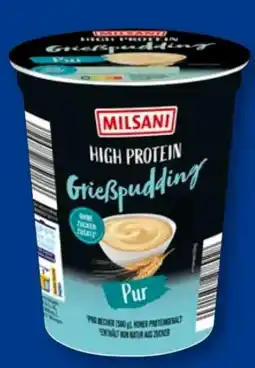 Aldi Süd Milsani High Protein Grießpudding Angebot