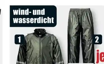 B1 Discount Baumarkt Unisex Regenkleidung Jacke Angebot