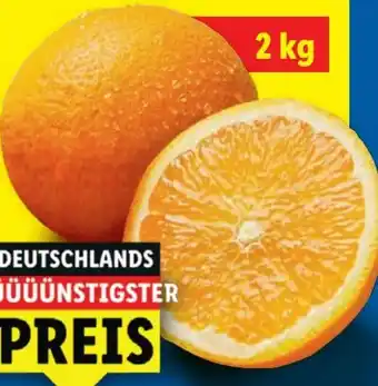 Lidl Orangen Angebot