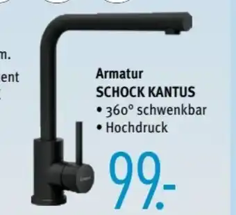 Trends Möbel Schock Armatur Kantus Angebot