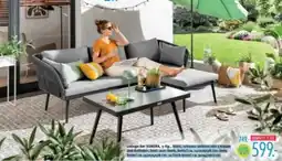 Trends Möbel Lounge-Set Sunera 3-tlg Angebot