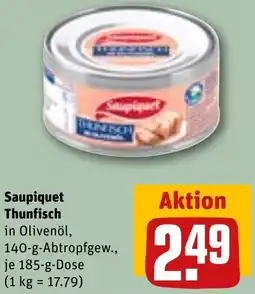 REWE Saupiquet Thunfisch Angebot