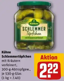 REWE Kühne Schlemmertöpfchen Angebot