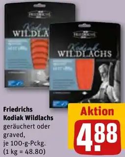 REWE Friedrichs Kodiak Wildlachs Angebot