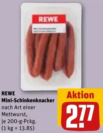 REWE REWE Mini-Schinkenknacker Angebot