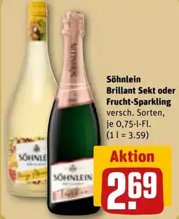 REWE Söhnlein Brillant Sekt oder Frucht-Sparkling Angebot