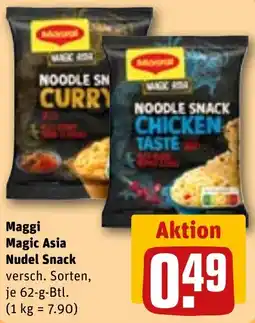 REWE Maggi Magic Asia Nudel Snack Angebot