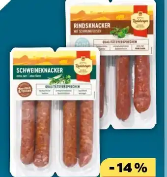 NETTO Radeberger Fleischwaren Knacker Angebot