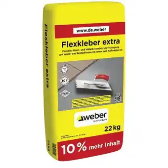 toom Baumarkt Saint-Gobain Weber Flexkleber Extra Angebot