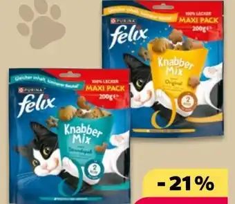 NETTO Purina Felix Katzensnacks Winteredition Angebot