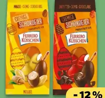 NETTO Ferrero Küsschen Cremige Schokoeier Angebot