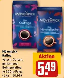 REWE Mövenpick Kaffee Angebot