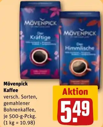 REWE Mövenpick Kaffee Angebot