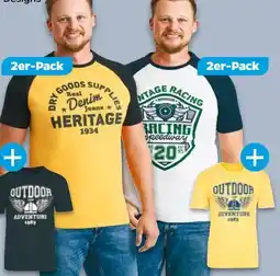 NETTO Herren T-Shirts 2er Pack Angebot