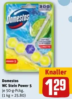 REWE Domestos WC Stein Power 5 Angebot