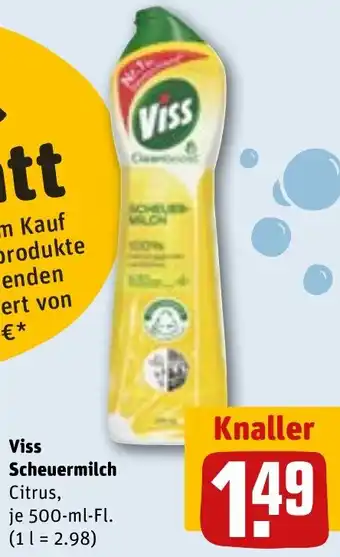 REWE Viss Scheuermilch Angebot