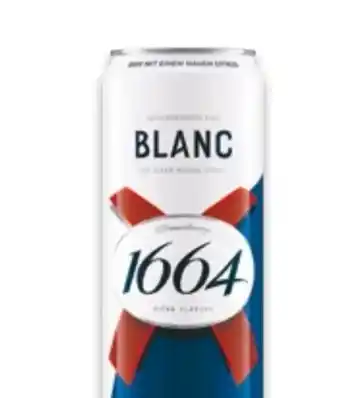 NETTO Kronenbourg Brewery Bier 1664 Blanc Angebot