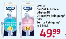 Rossmann Oral-B 6er-Set Aufsteckbürsten iO Angebot