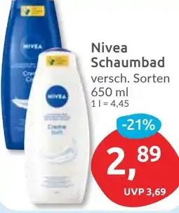 Budni Nivea Schaumbad Angebot