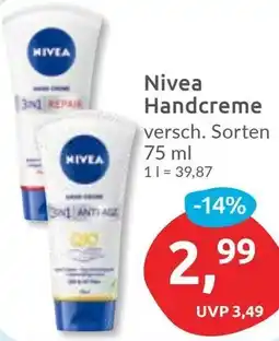 Budni Nivea Handcreme Angebot