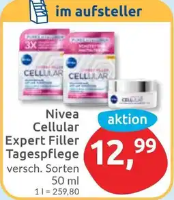 Budni Nivea Cellular Expert Filler Tagespflege Angebot