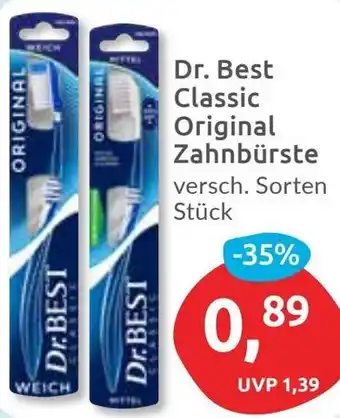 Budni Dr. Best Classic Original Zahnbürste Angebot