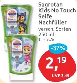 Budni Sagrotan Kids No Touch Seife Nachfüller Angebot