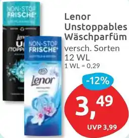 Budni Lenor Unstoppables Wäschparfüm Angebot