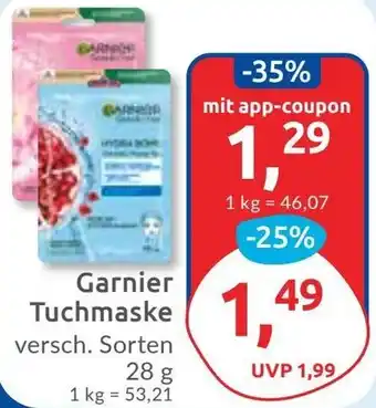 Budni Garnier Tuchmaske Angebot