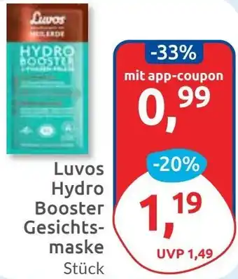 Budni Luvos Hydro Booster Gesichtsmaske Angebot