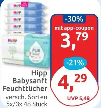 Budni Hipp Babysanft Feuchttücher Angebot