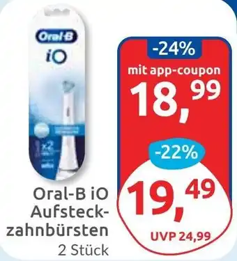 Budni Oral-B iO Aufsteckzahnbürsten Angebot