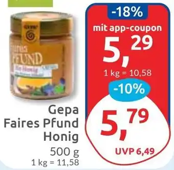 Budni Gepa Faires Pfund Honig Angebot