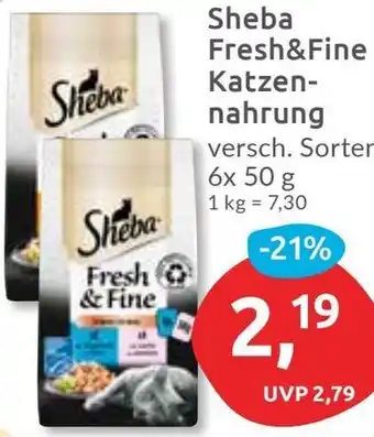 Budni Sheba Fresh&Fine Katzennahrung Angebot