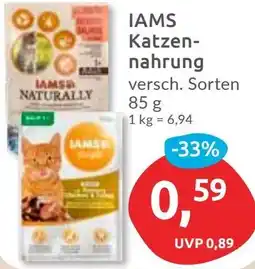 Budni IAMS Katzennahrung Angebot