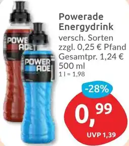 Budni Powerade Energydrink Angebot