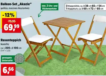 Thomas Philipps Akazie balkon-set Angebot