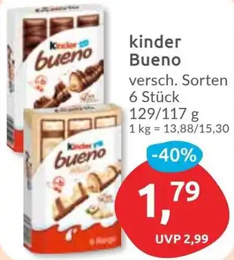 Budni kinder Bueno Angebot