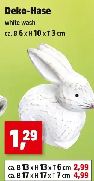 Thomas Philipps Deko-hase Angebot