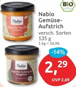 Budni Nabio Gemüse Aufstrich Angebot