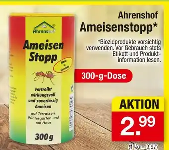 Zimmermann Ahrenshof ameisenstopp Angebot