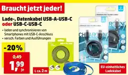 Thomas Philipps Eu-einheitliches ladekabel lade-, datenkabel usb-a-usb-c oder usb-c-usb-c Angebot