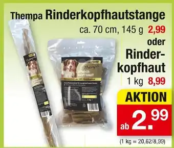 Zimmermann Thempa rinderkopfhautstange oder rinderkopfhaut Angebot