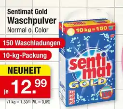 Zimmermann Sentimat gold waschpulver Angebot