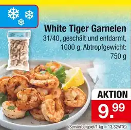 Zimmermann White tiger garnelen Angebot