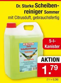 Zimmermann Dr. starke scheibenreiniger sommer Angebot