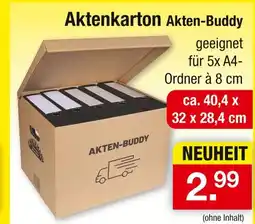 Zimmermann Akten-buddy aktenkarton Angebot