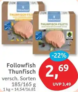 Budni Followfish Thunfisch Angebot