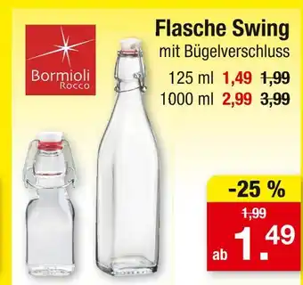 Zimmermann Bormioli rocco flasche swing Angebot